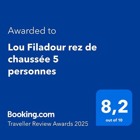 Lou Filadour Rez De Chaussee 5 Personnes Jausiers Exteriör bild